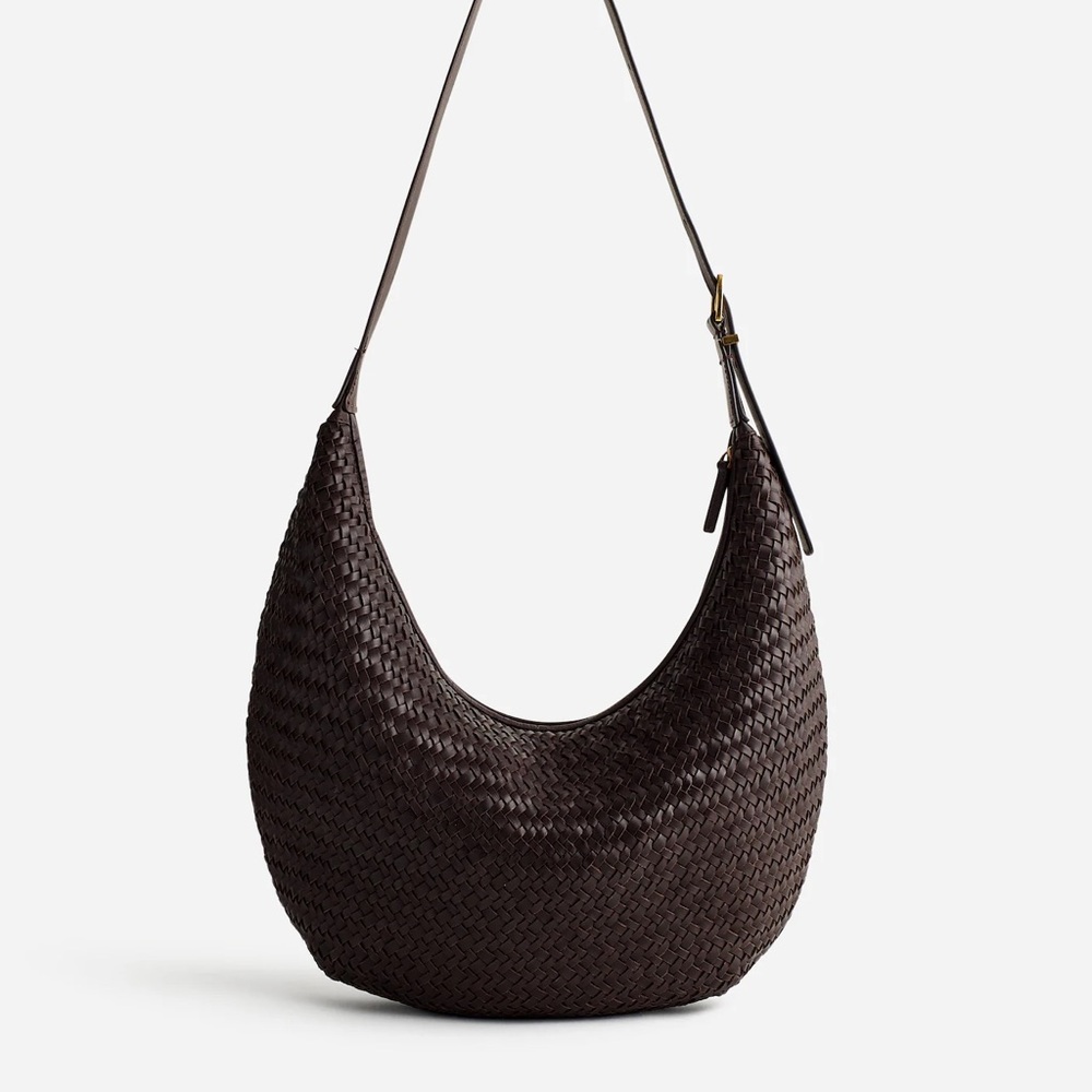 Madewell Essential Curve Shoulder Bag 100% Leather Never Worn